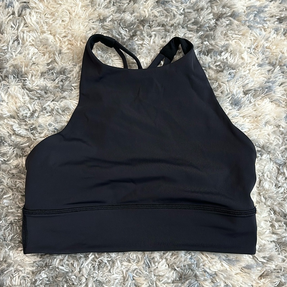 Lululemon Energy High-Neck Longline Tough Bra